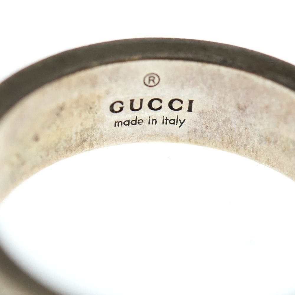 GUCCI (グッチ) GUCCI GHOST グッチゴースト シルバーリング 指輪 18号