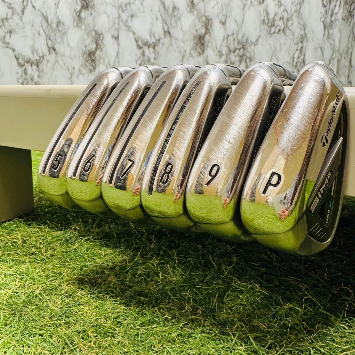良品】初心者推奨 テーラーメイド シム2マックス メンズアイアンセット