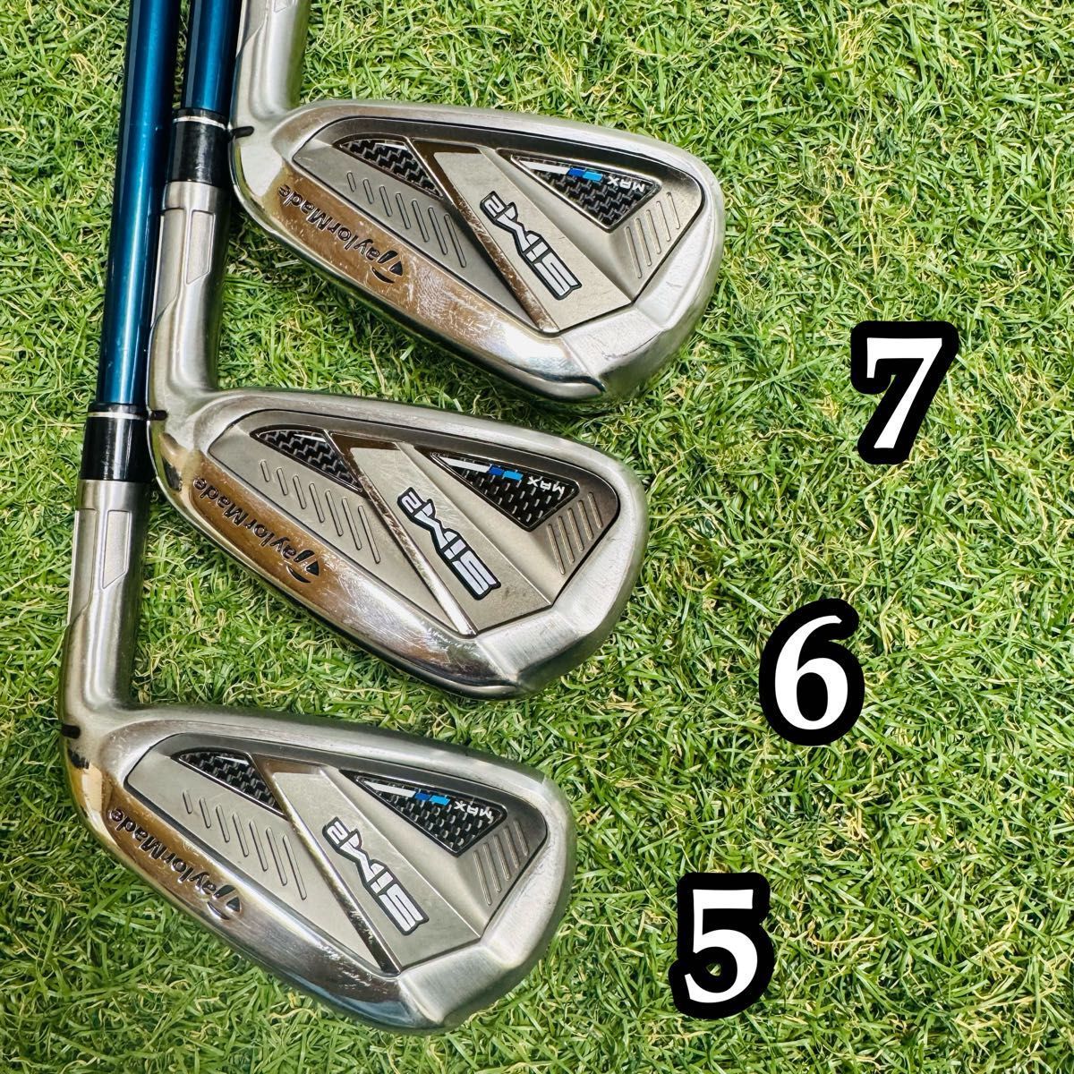 良品】初心者推奨 テーラーメイド シム2マックス メンズアイアンセット