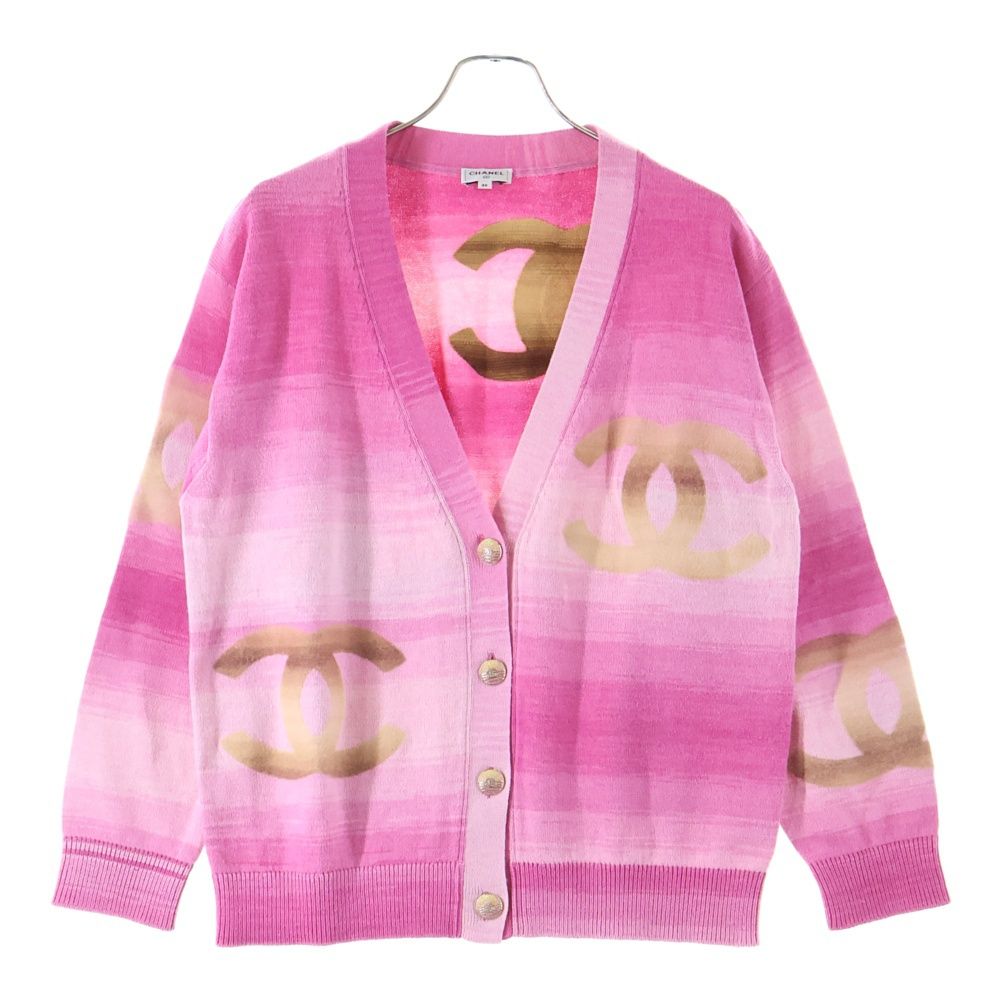 CHANEL ピンク カーディガン CHANEL シャネル カーディガン ウール レディース 中古 – 【公式