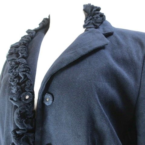 マルニ MARNI ジャケット フリル シングル コットン 42 日本サイズL