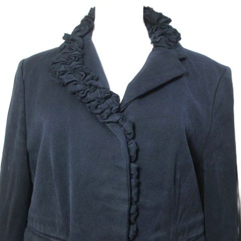 マルニ MARNI ジャケット フリル シングル コットン 42 日本サイズL