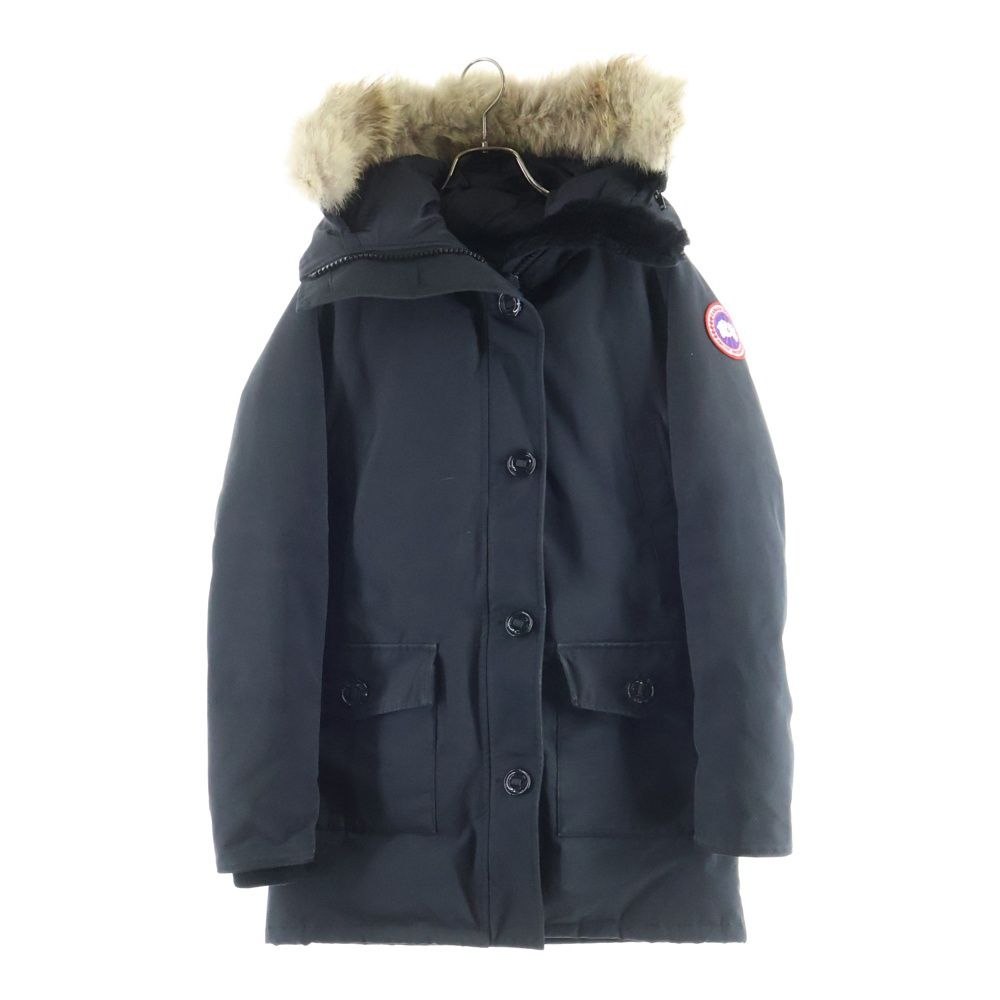 CANADA GOOSE カナダグース BRONTE PARKA 2603 JL コヨーテファー ブロンテパーカー ダウンジャケット ブラック レディース
