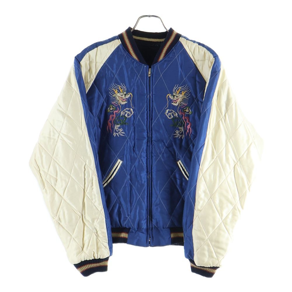 TAILOR TOYO (テーラー東洋) 別珍 「虎顔×城」 リバーシブルスカジャン