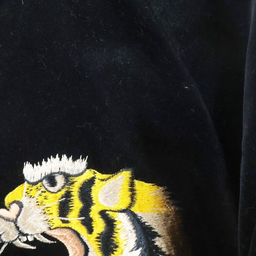 TAILOR TOYO (テーラー東洋) 別珍 「虎顔×城」 リバーシブルスカジャン