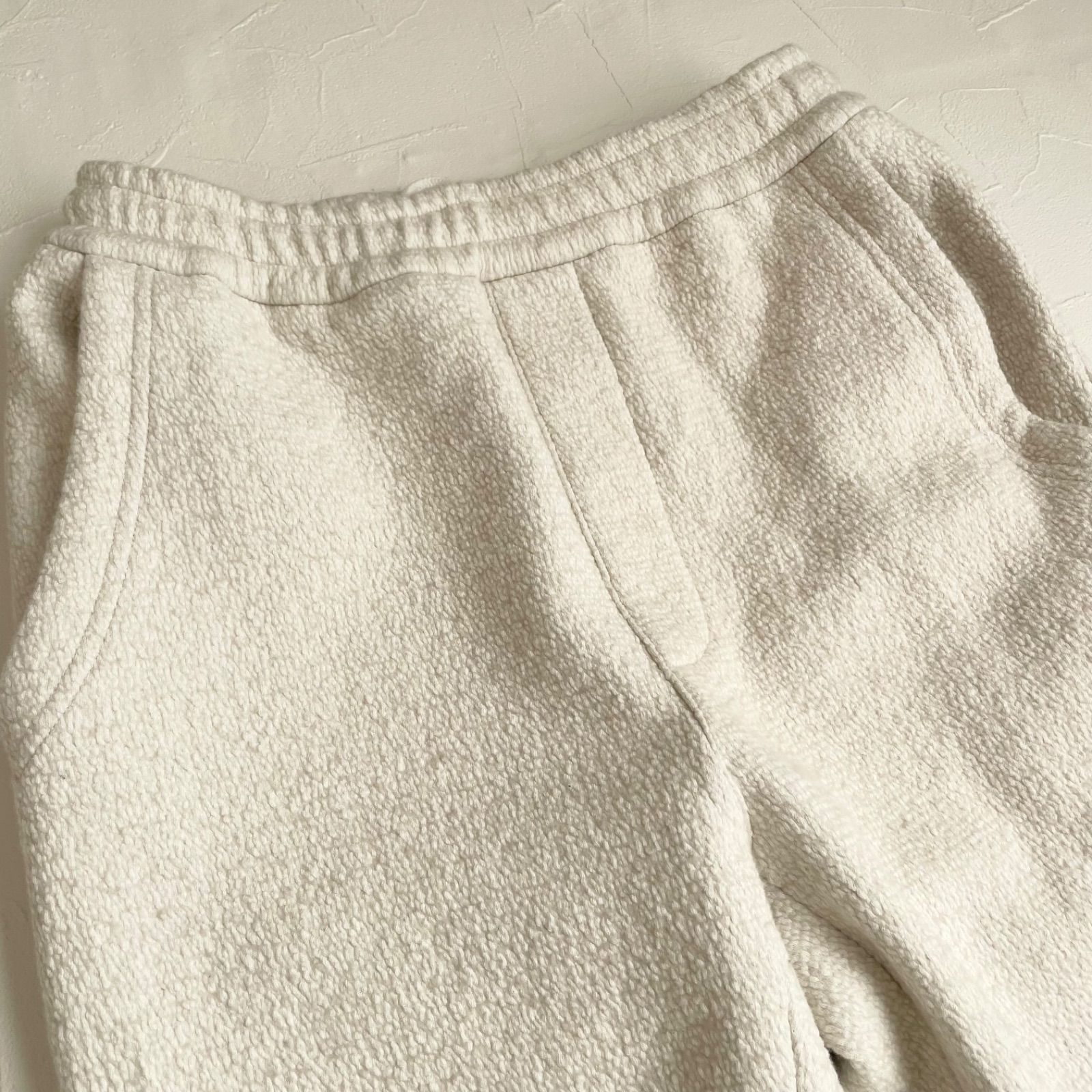 CABaN キャバン ウールコットンダブルフェイス イージーパンツ オフ