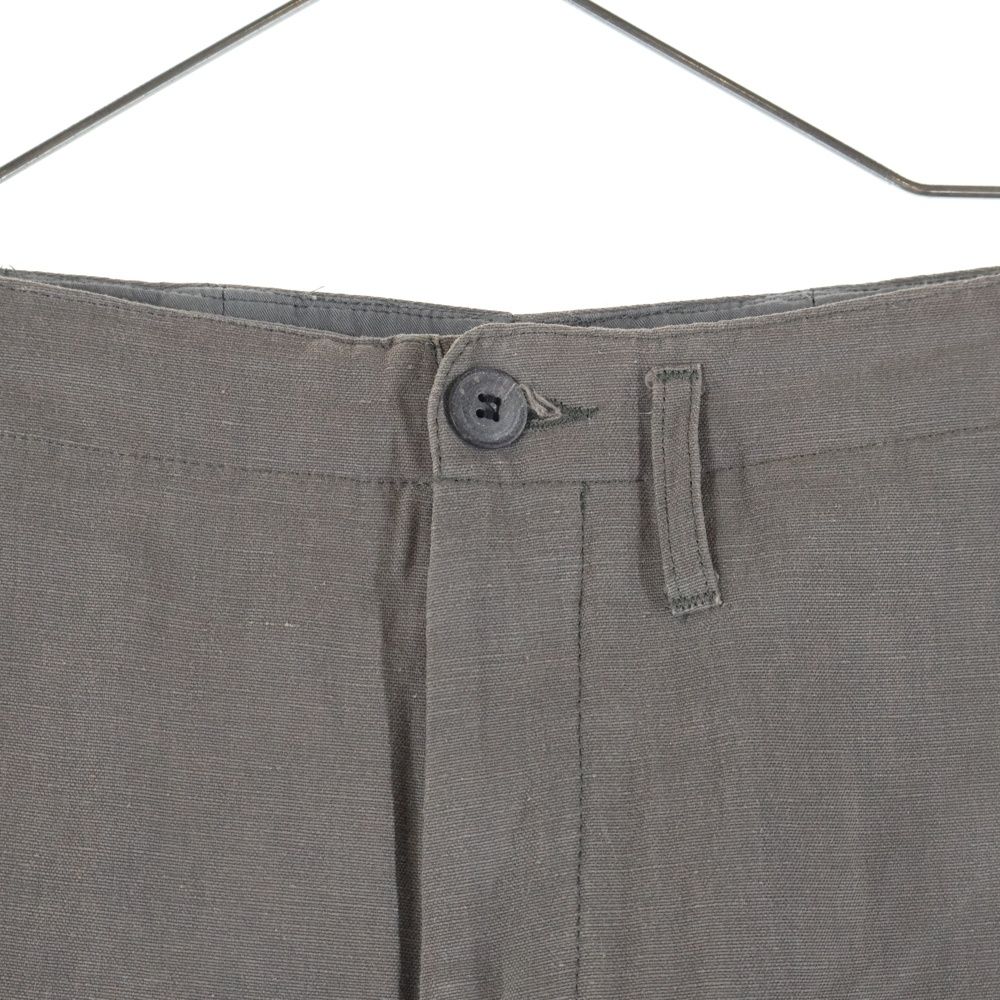 DRIES VAN NOTEN (ドリスヴァンノッテン) リネンスリットロングパンツ