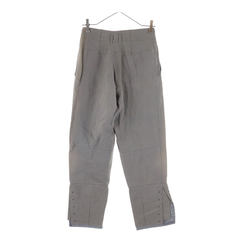 DRIES VAN NOTEN (ドリスヴァンノッテン) リネンスリットロングパンツ