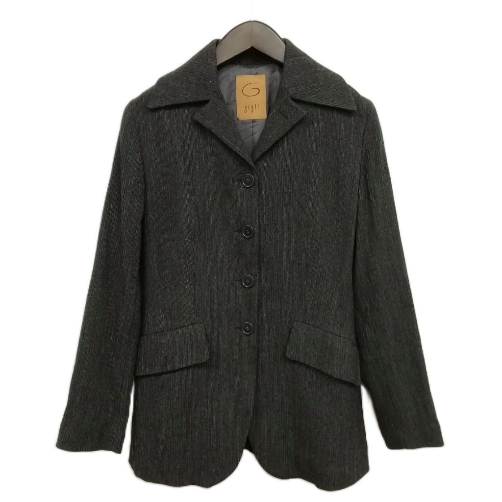 ロメオジリ ROMEO GIGLI ウール ジャケット テーラード ブレザー 38 M