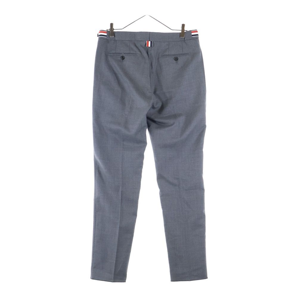 THOM BROWNE (トムブラウン) TWILL LOW RISE TROUSER ウールピケ