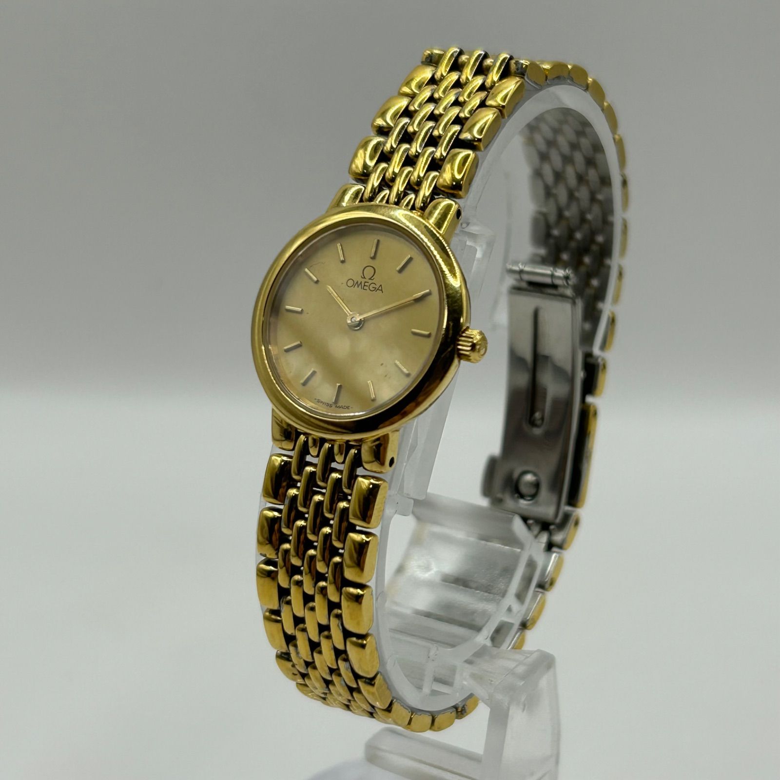 OMEGA オメガ Deville クォーツ レディース 1714 ☆ OMEGA ☆ オメガ