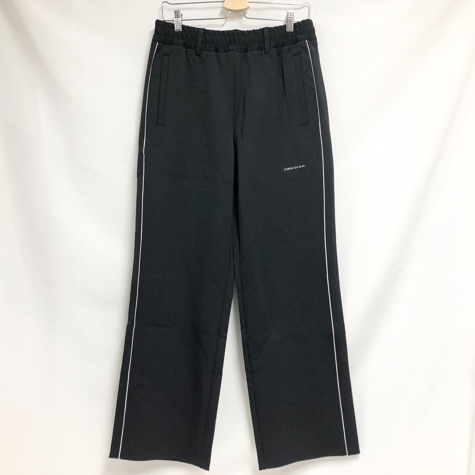 OBSIDIAN オブシディアン ラインパンツ L ブラック