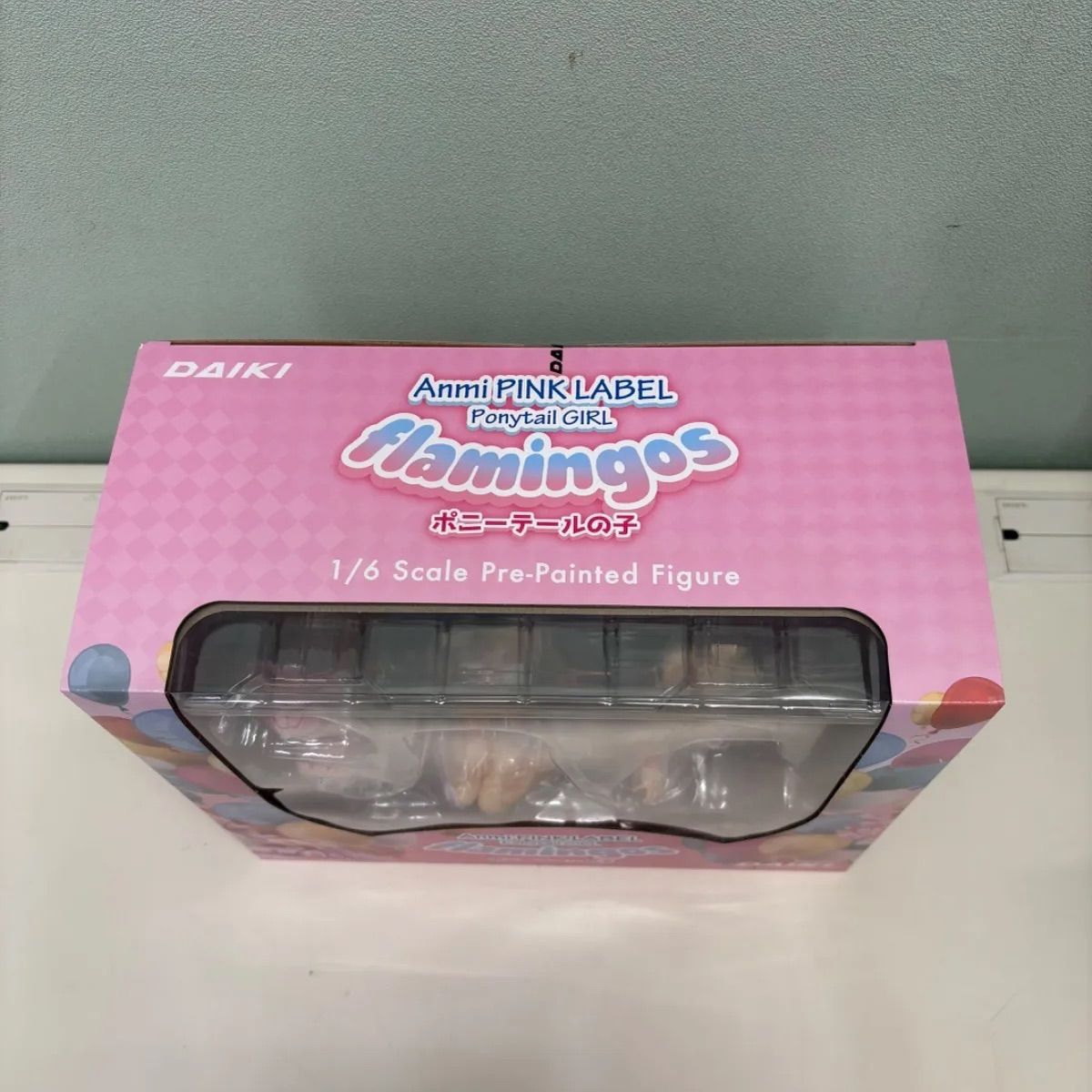 AVIAN ROMANCE PINK LABEL Anmi PINK LABEL FLAMINGOS ポニーテールの