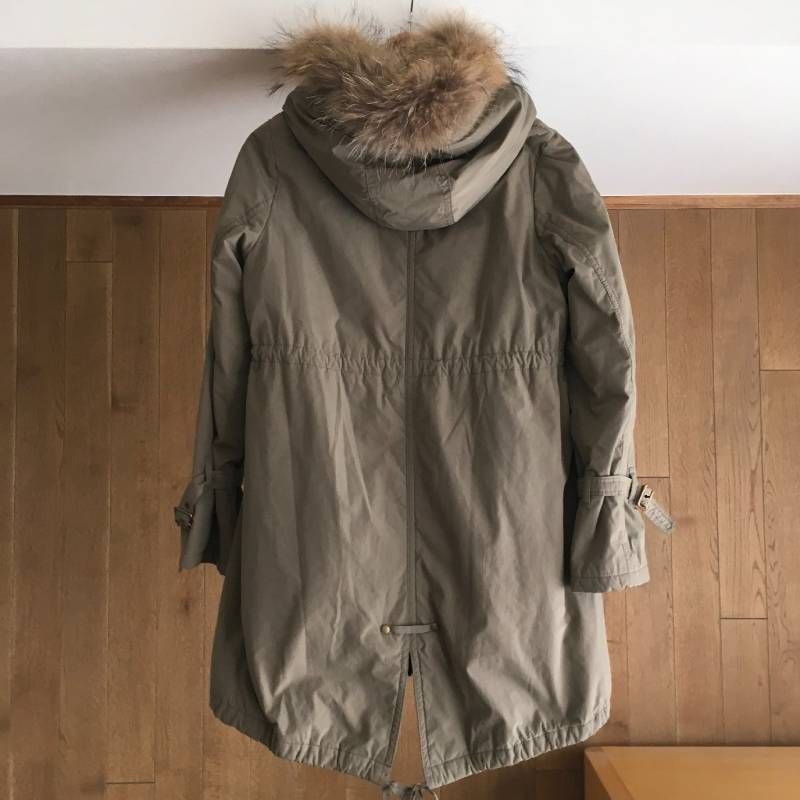 美品 BURBERRY BLUE LABELバーバリーブルーレーベル ライナー付き