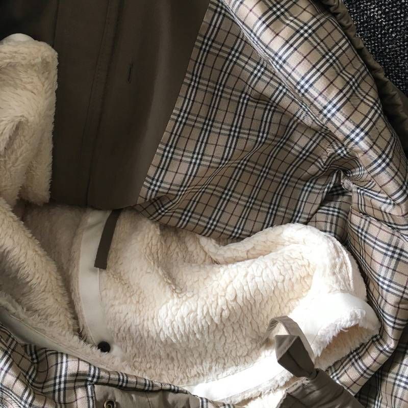 美品 BURBERRY BLUE LABELバーバリーブルーレーベル ライナー付き