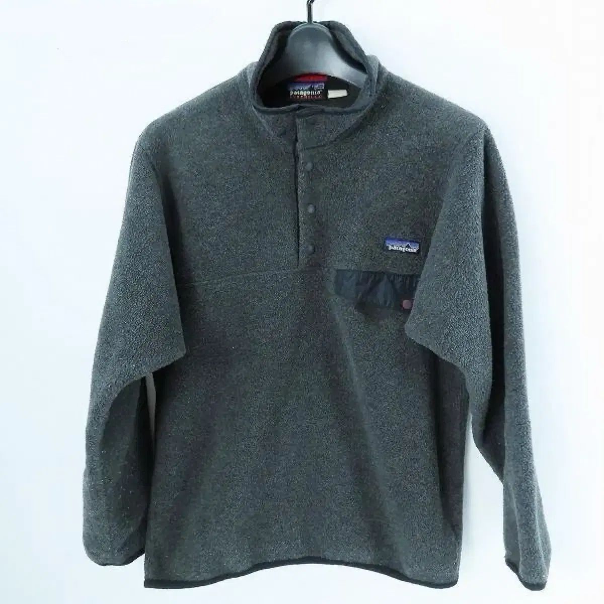 パタゴニア 90 s Synchilla シンチラ ブラック グレー メンズ XS