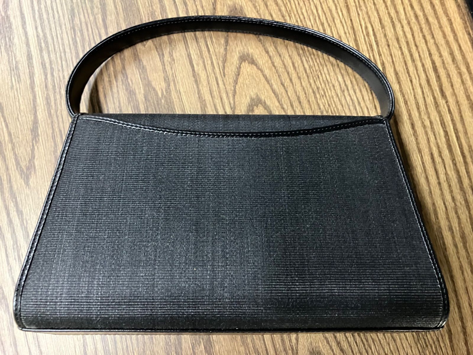 GENUIME HORSE HAIR ホースヘアー ブラック ハンドバッグ 希少品 
