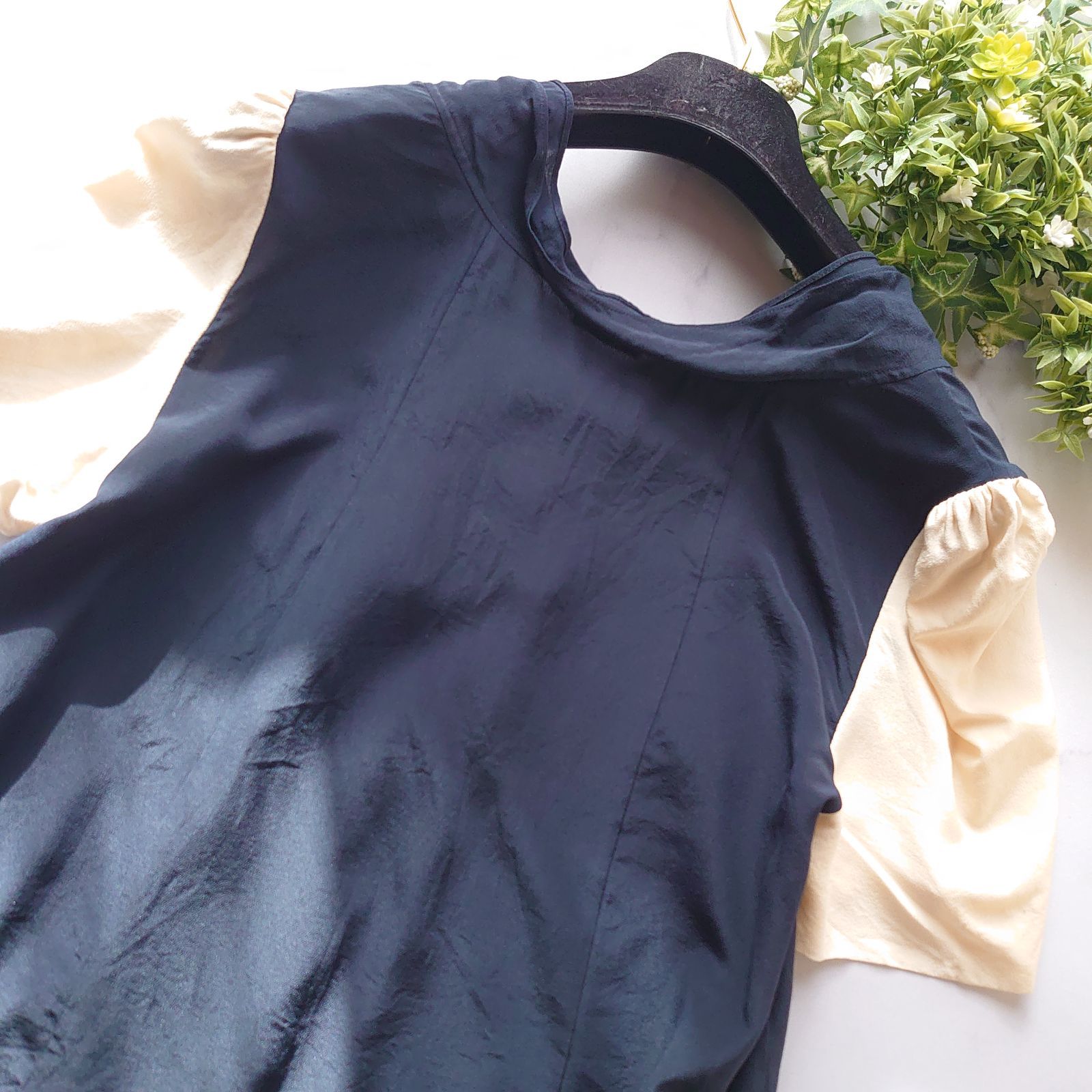 ミュウミュウ ボウタイブラウス