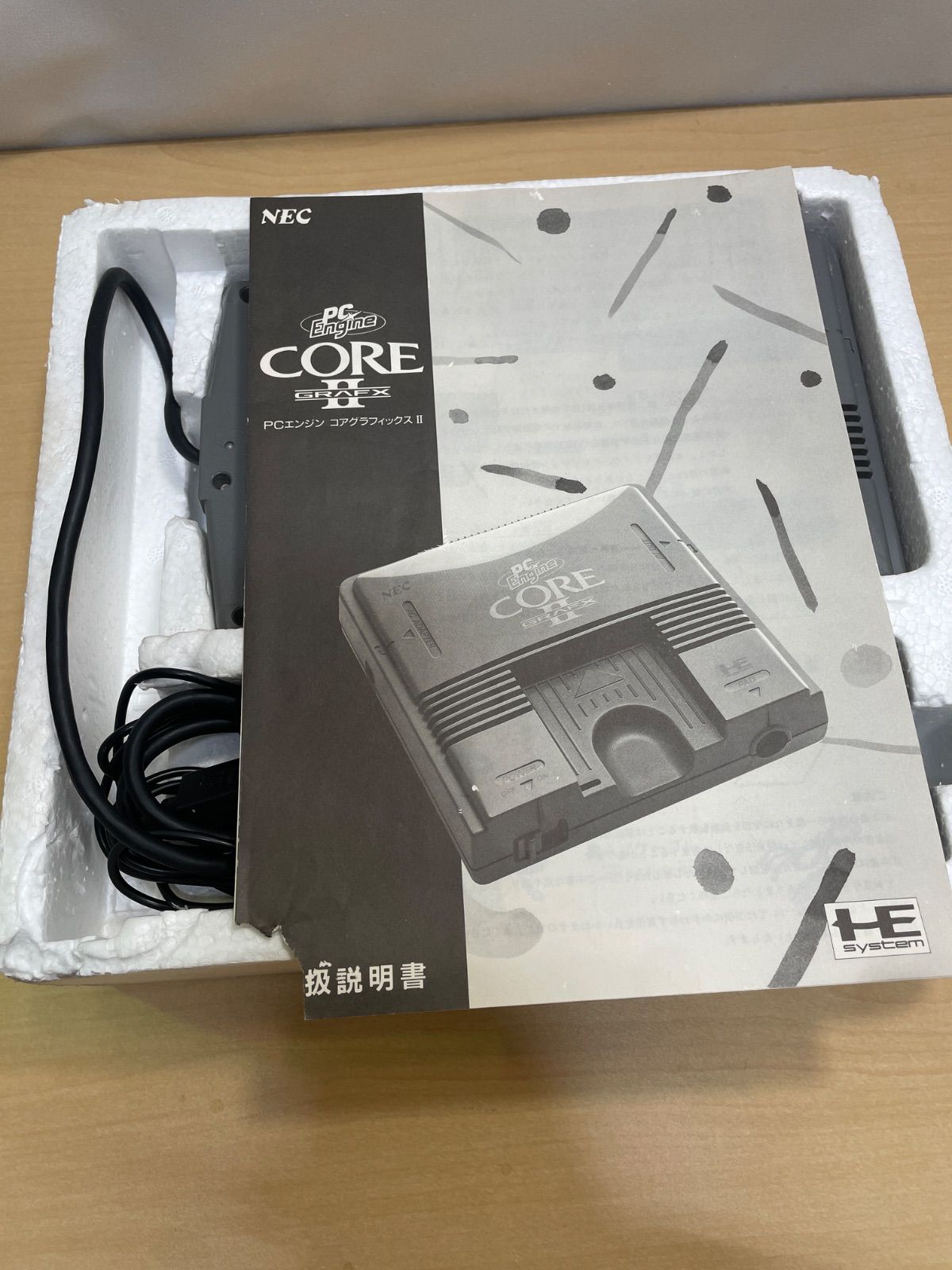 ジャンク品】NEC PCエンジンコアグラフィックスⅡ PC Engine Core