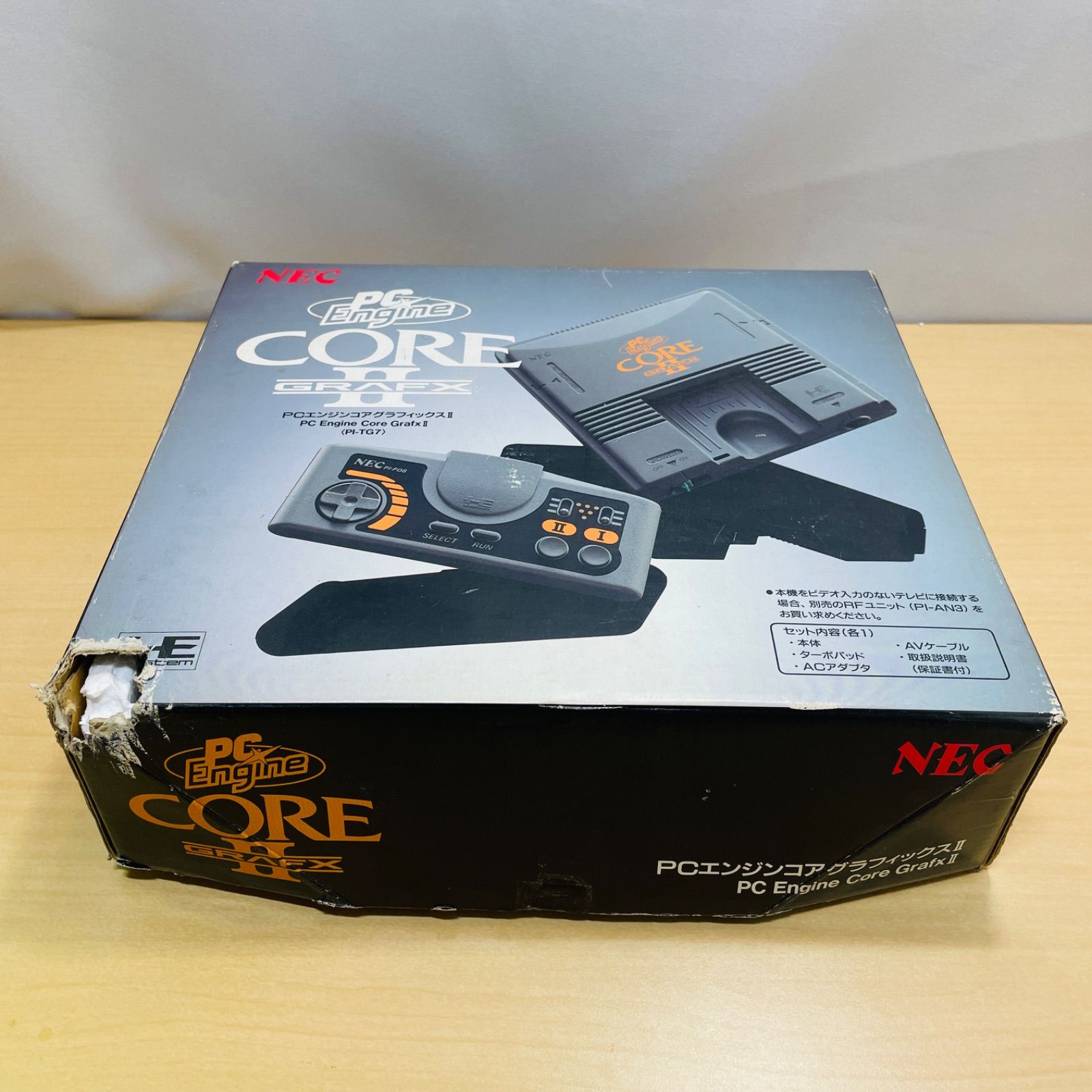 ジャンク品】NEC PCエンジンコアグラフィックスⅡ PC Engine Core