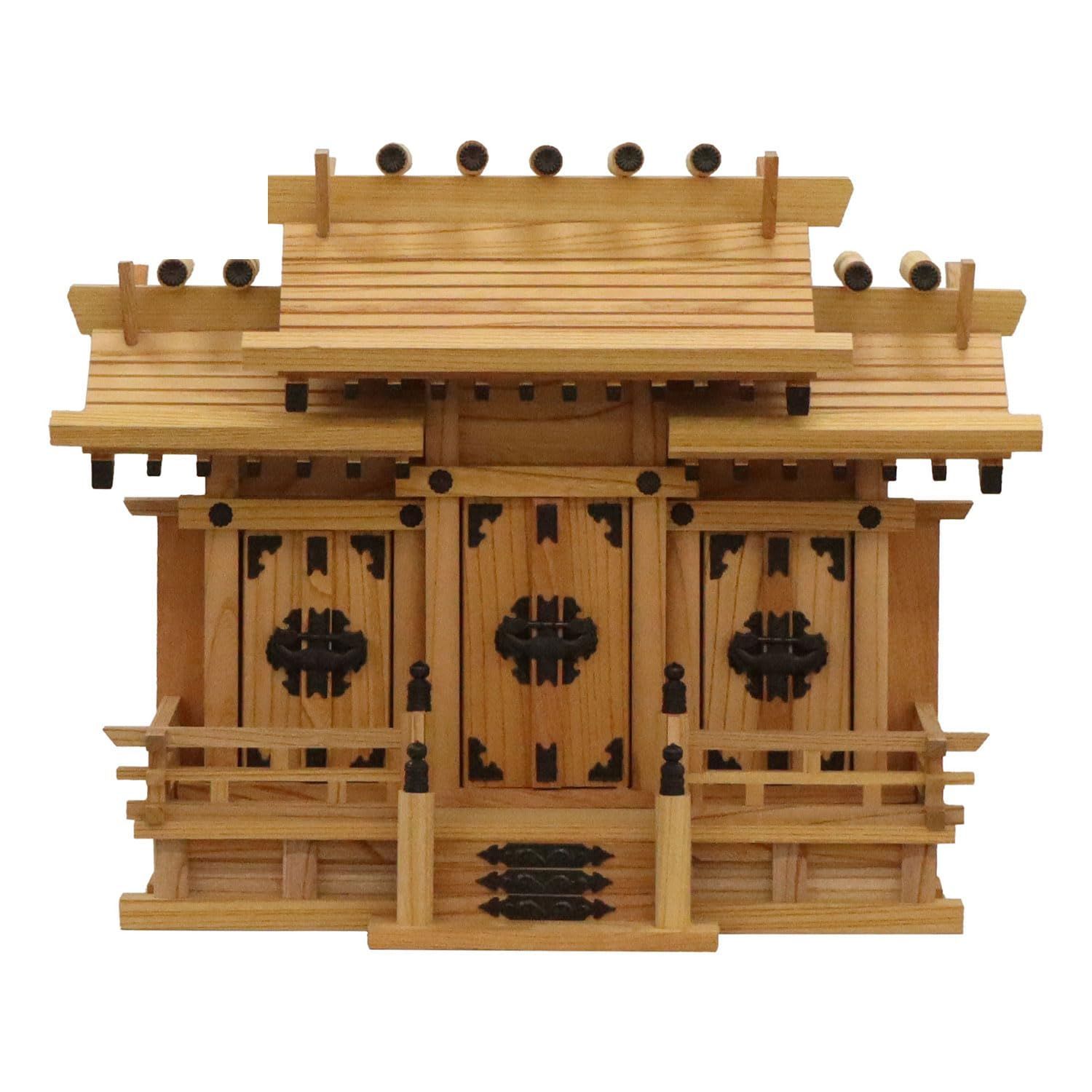 数量 エイアイテック AITECH 神棚 本欅 屋根違い三社 小