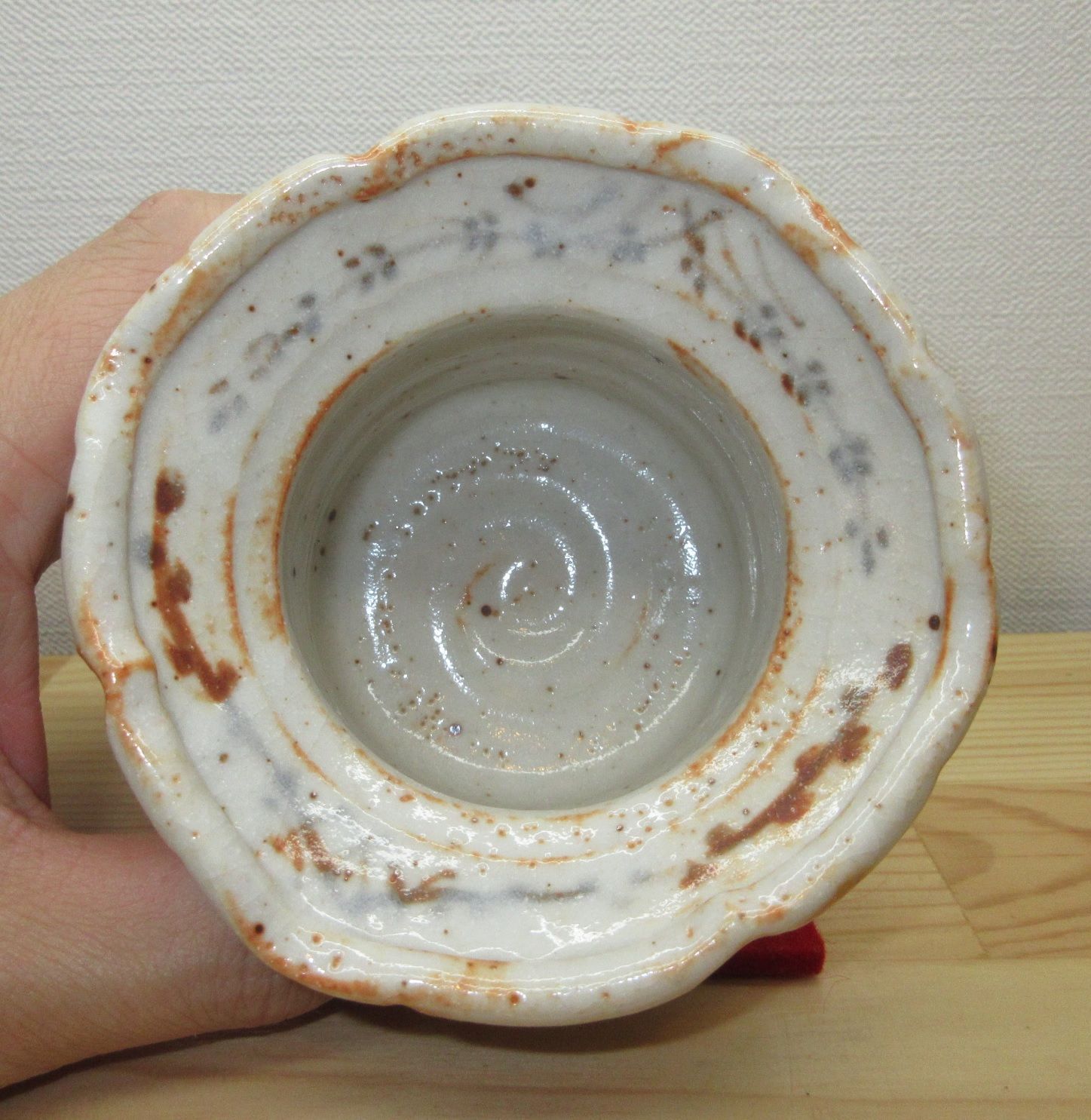 逢絢亭】茶道具 火入 美濃焼 志野 加藤光右衛門 共箱入り - メルカリ