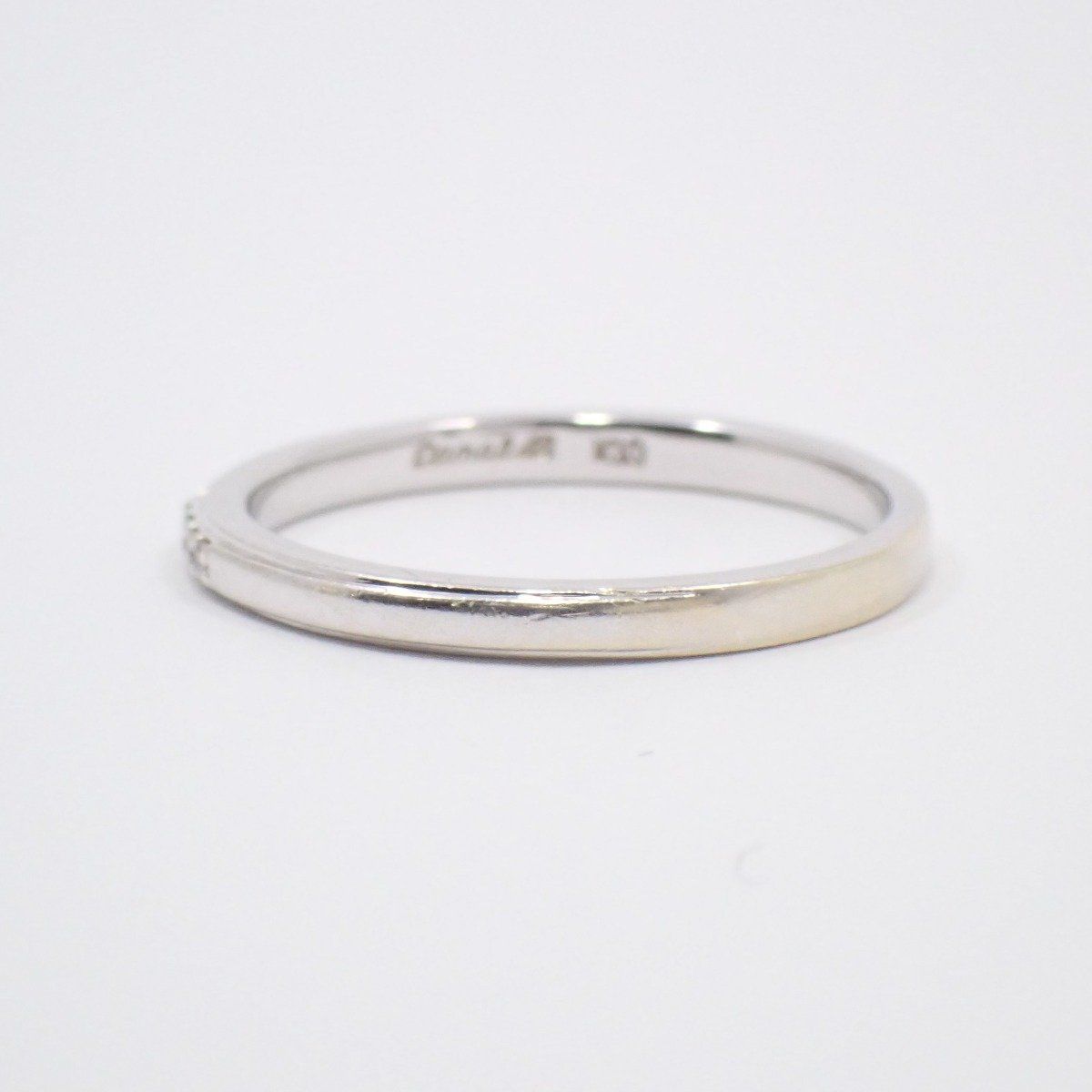 Canal4℃ カナル4℃ リング 指輪 K10WG/ダイヤモンド 11号【いおき質店