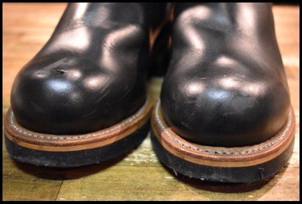  6 5 D PT 99プリント 旧シルエット 03年 レッドウィング 2268 エンジニア 黒 ブラック スチールトゥ ブーツ redwing FK 471 エンジニアブーツ ブーツ 革靴