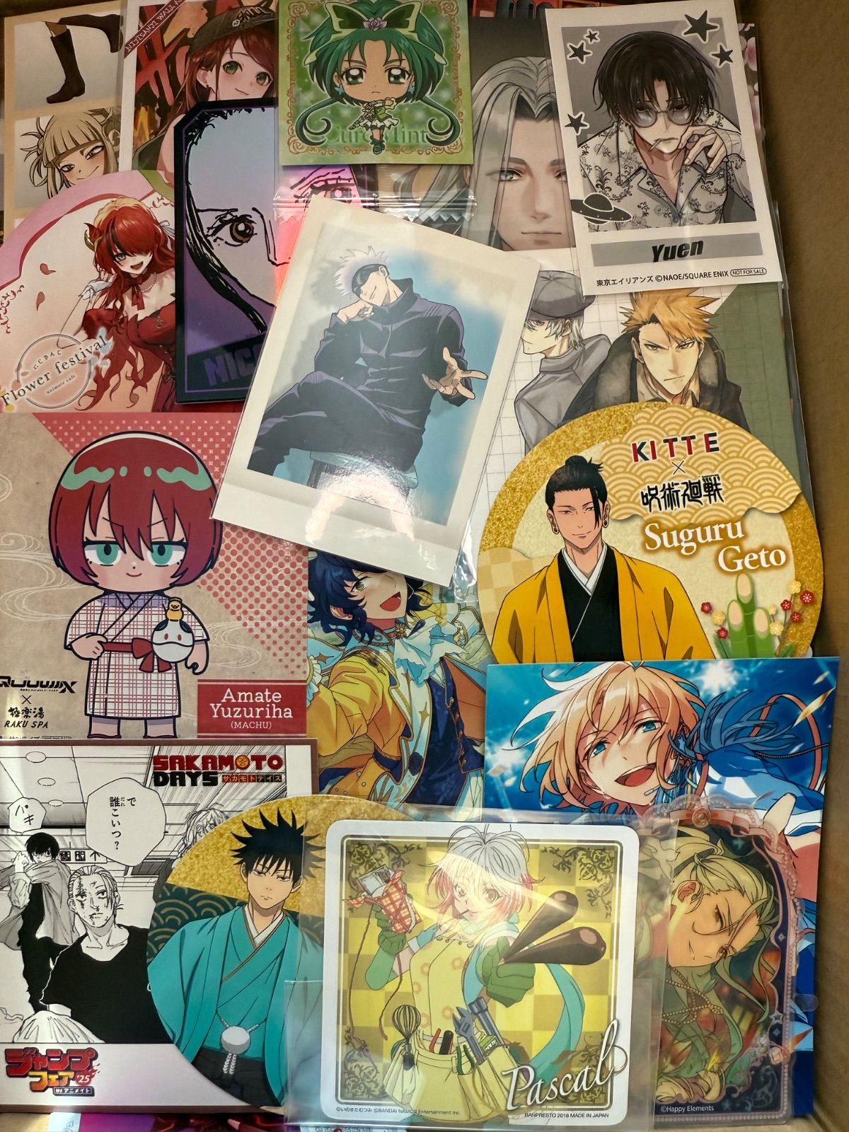 紙類 アニメ ゲーム まとめ売り 大量 コースター ポストカード カード