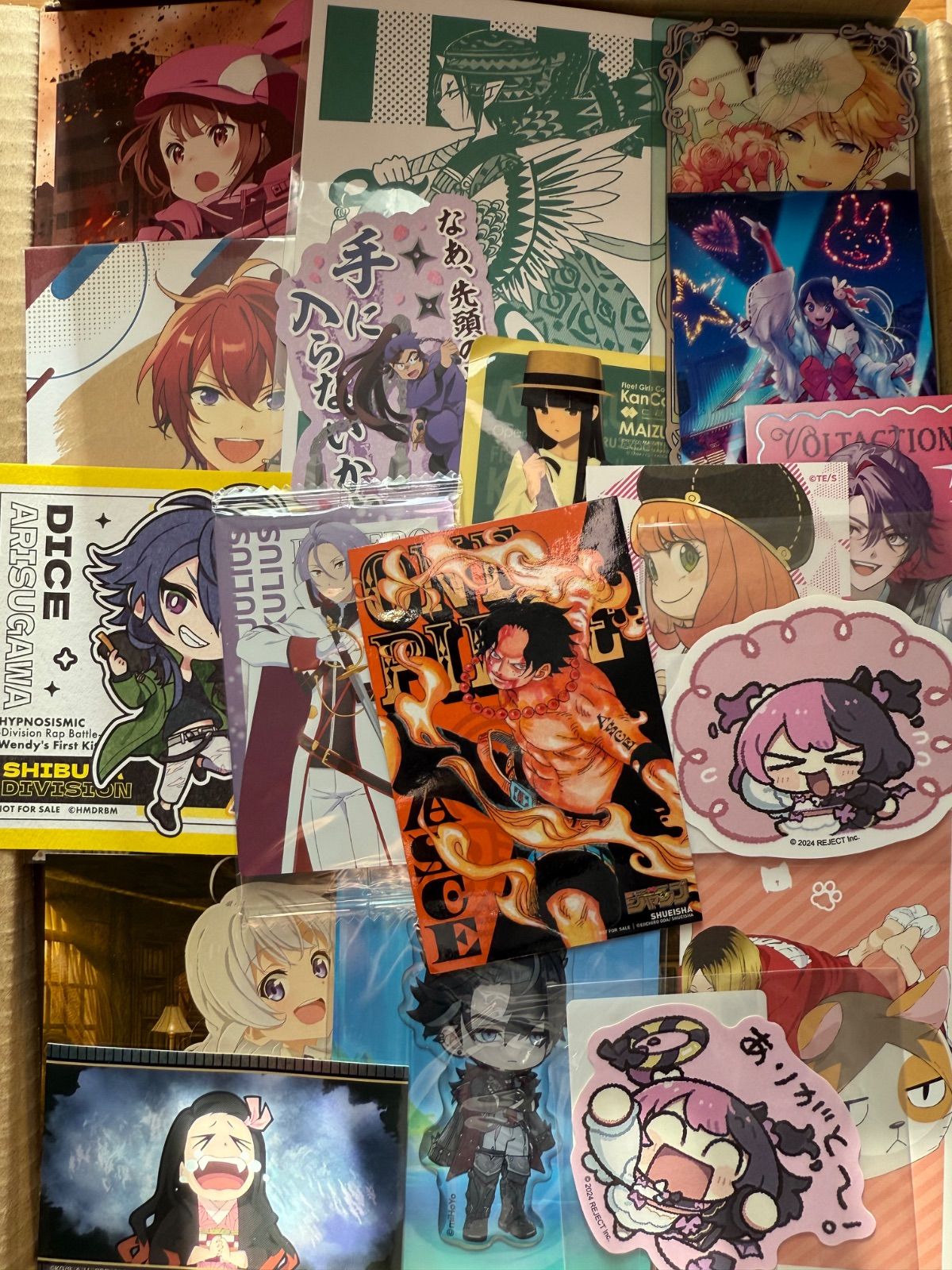 紙類 アニメ ゲーム まとめ売り 大量 コースター ポストカード カード