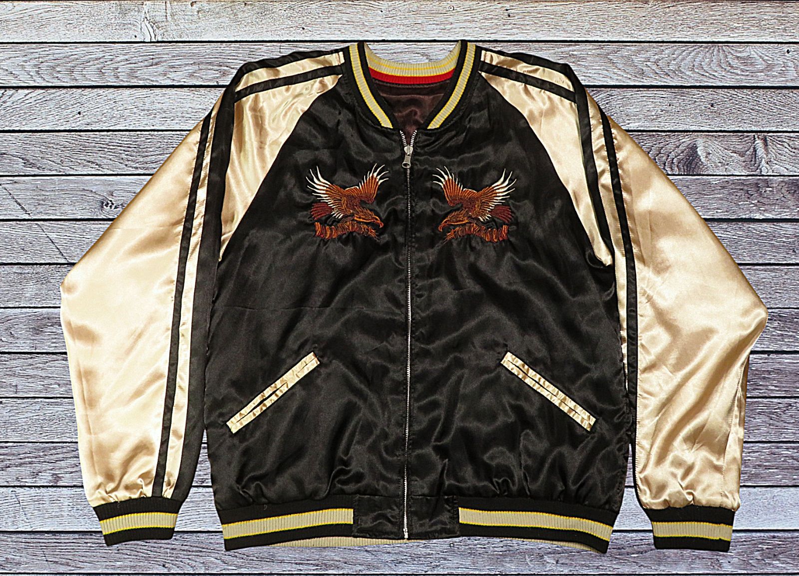 ✅️ タイガーヘッド×鷹 Mサイズ Dragon Fry ドラゴンフライ 復刻