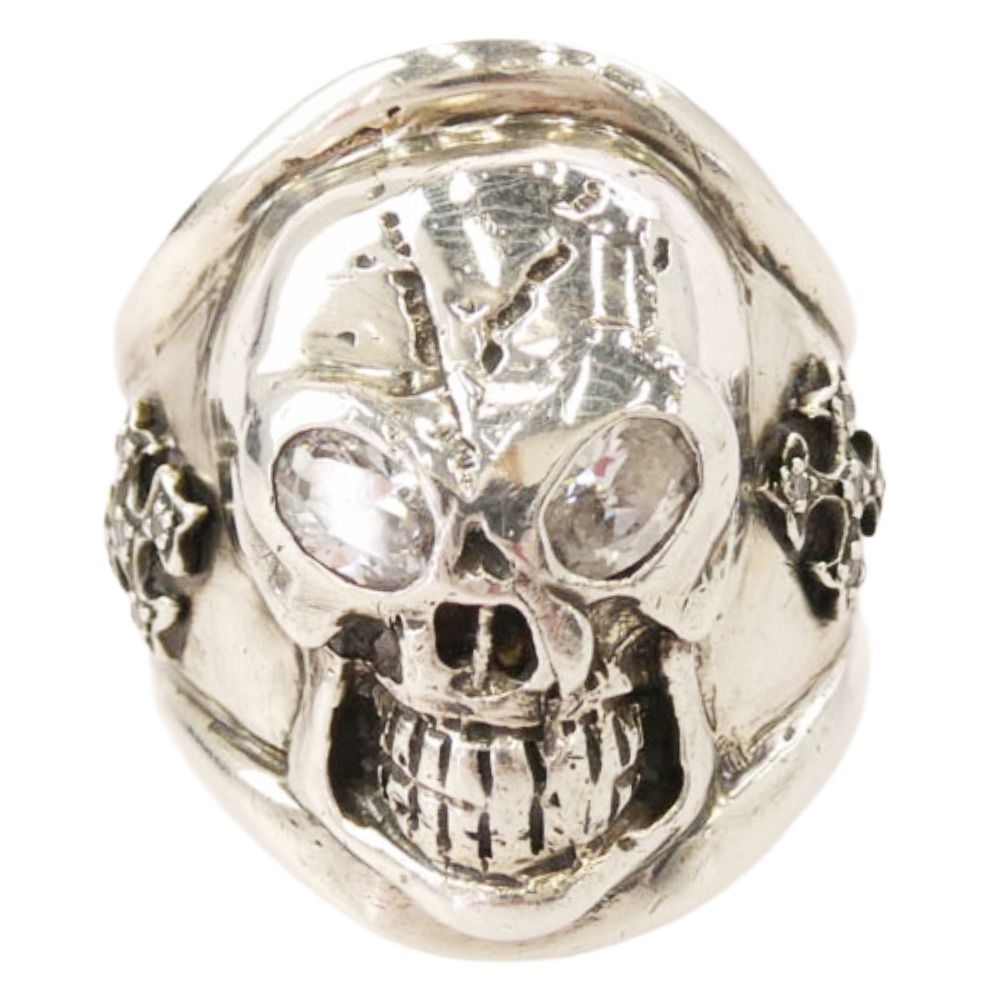 FLASHPOINT フラッシュポイント JIM SKULL fight alone ジムスカル ファイトアローン リング シルバー系 16号