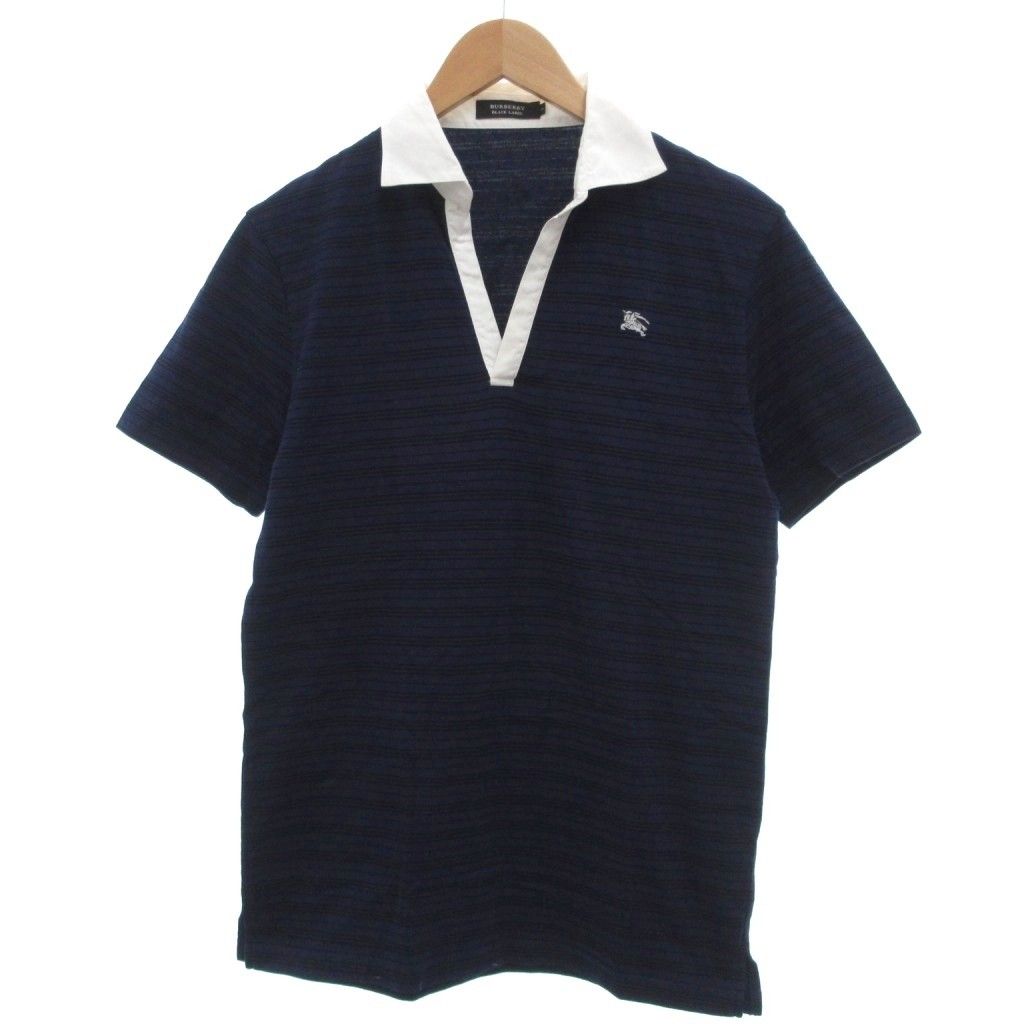 バーバリーブラックレーベル BURBERRY BLACK LABEL ポロシャツ 半袖 3