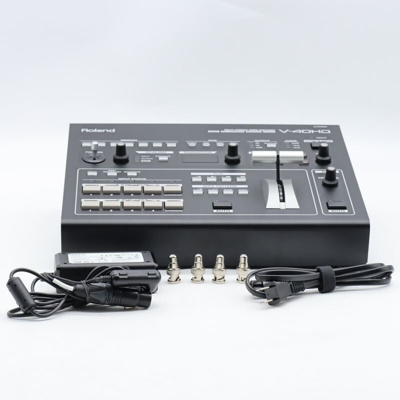 ローランド マルチフォーマット・ビデオ・スイッチャー V-40HD - メルカリ
