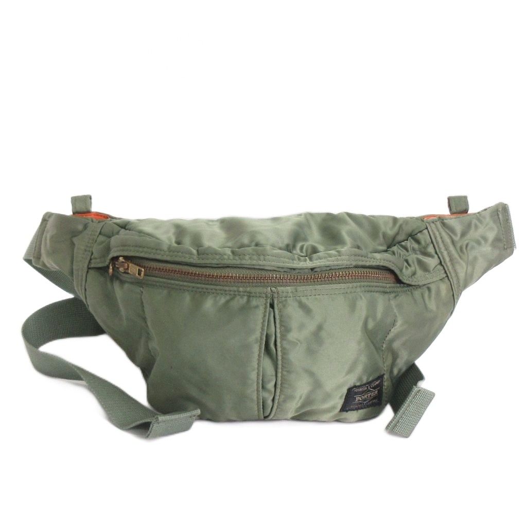 PORTER EXCHANGE ボディバッグ オリーブグリーン ポーター PORTER 吉田カバン タンカー ボディバッグ ウエストバッグ