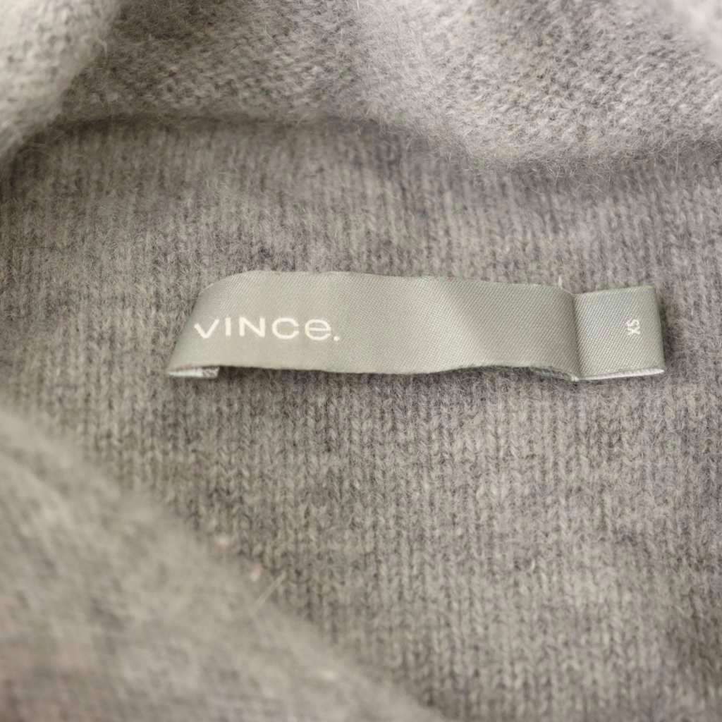 ヴィンス VINCE ニット セーター ボトルネック カシミヤ グレー /DF