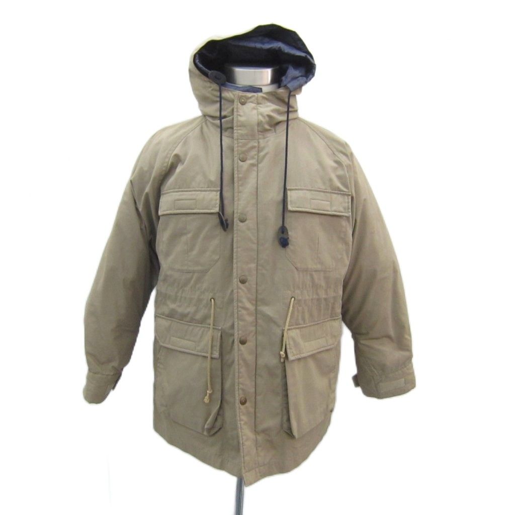 SEEALL ベージュ ミリタリージャケット フード、ライナー付き SEEALL ベージュ ミリタリージャケット フード、ライナー付き SEEALL