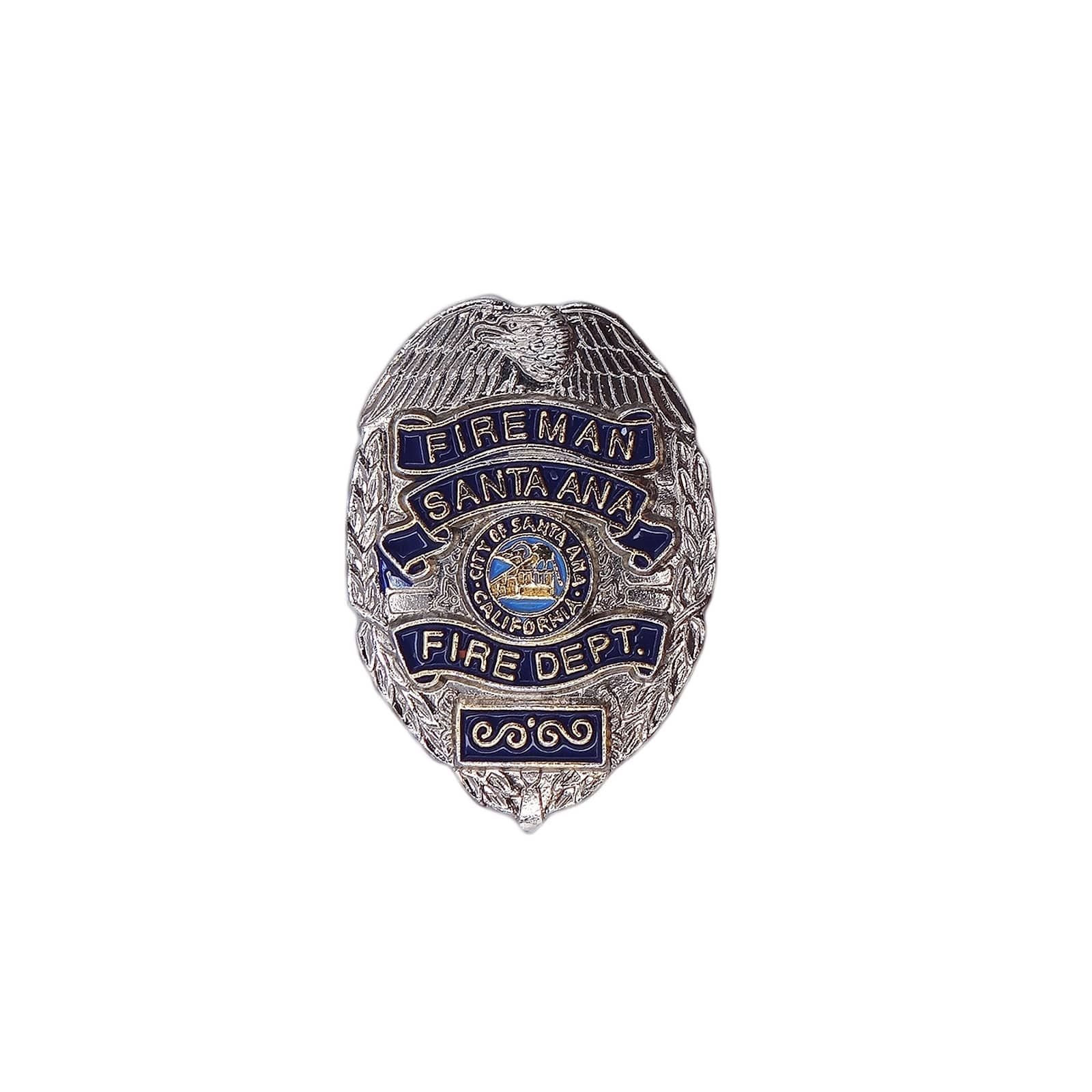 サンタアナ消防署 ピンズ ラペルピン バッジ SANTA ANA FIRE DEPT