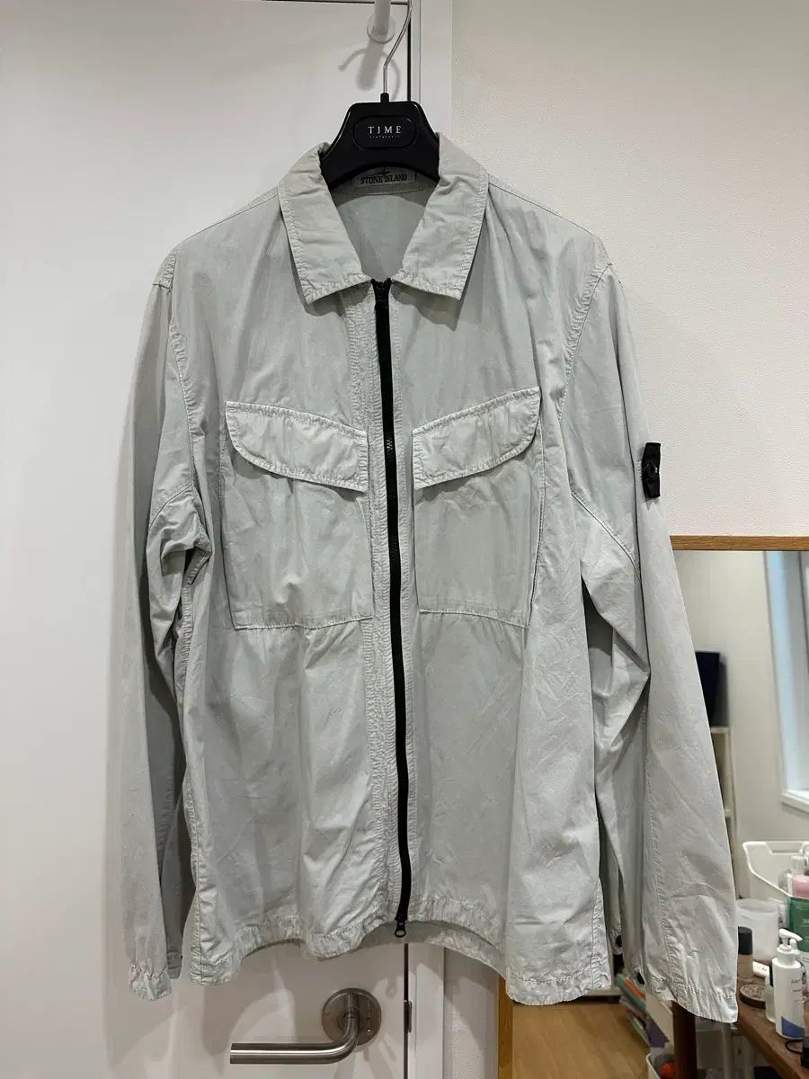 ストーンアイランド 101 WN エフェクト オーバーサイズシャツ xl