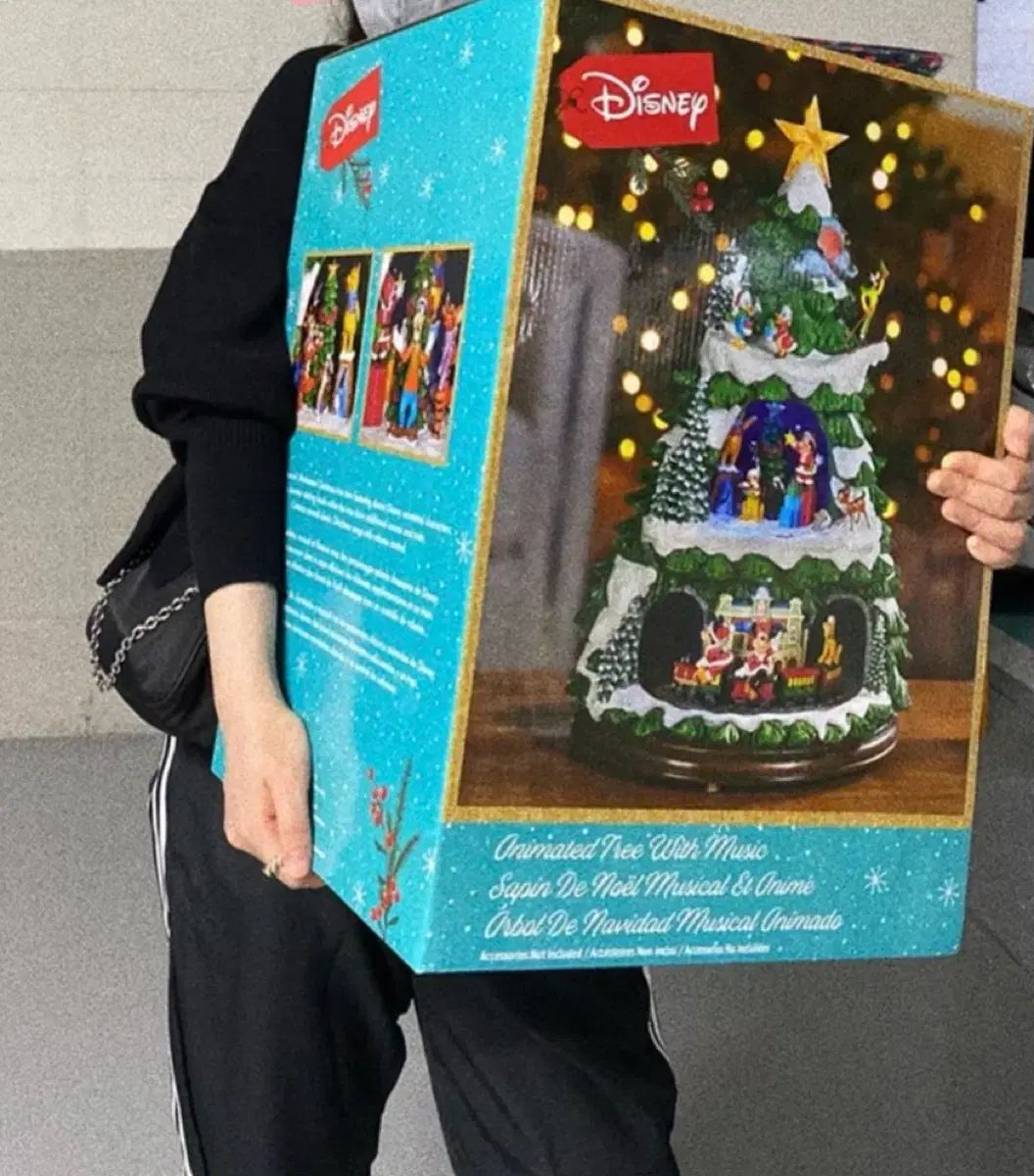 新品 クリスマスツリー ディズニー イルミネーション オルゴール⭐︎ 新品 クリスマスツリー ディズニー イルミネーション オルゴール