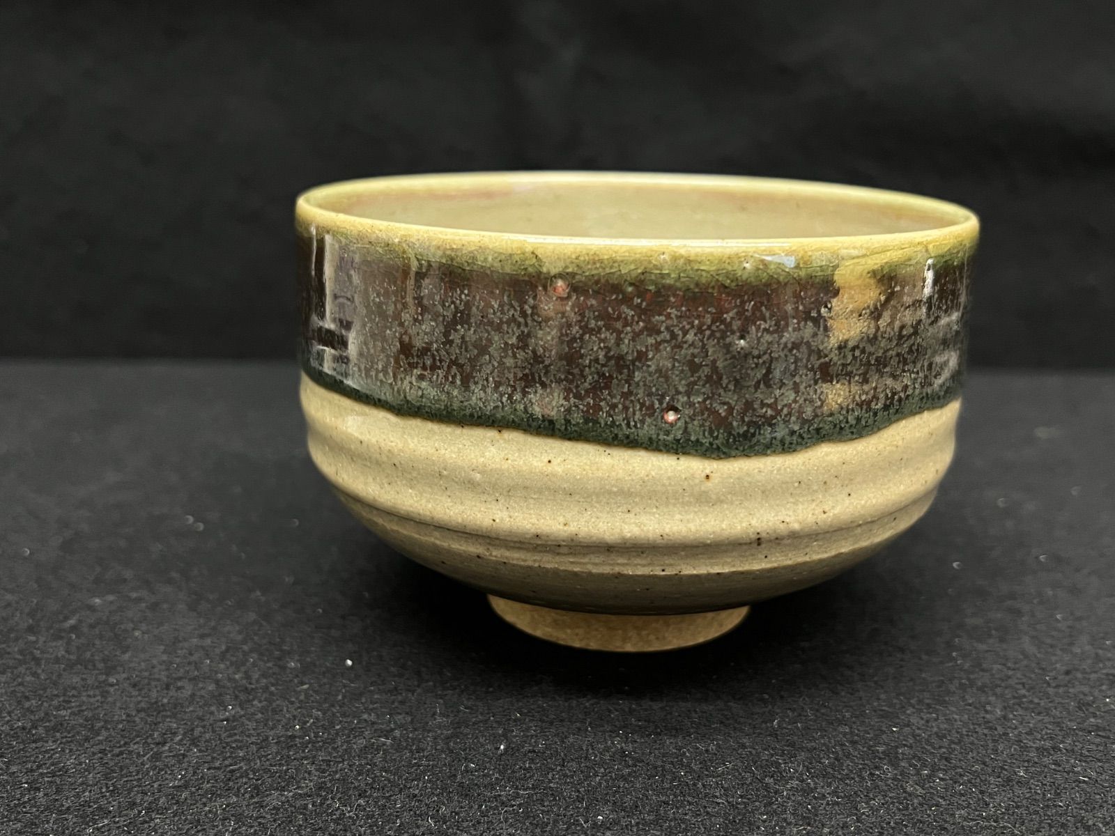 上神焼 / 不入作】茶碗 抹茶碗 人気 抹茶茶碗 茶道 茶道具 陶芸 中森不入