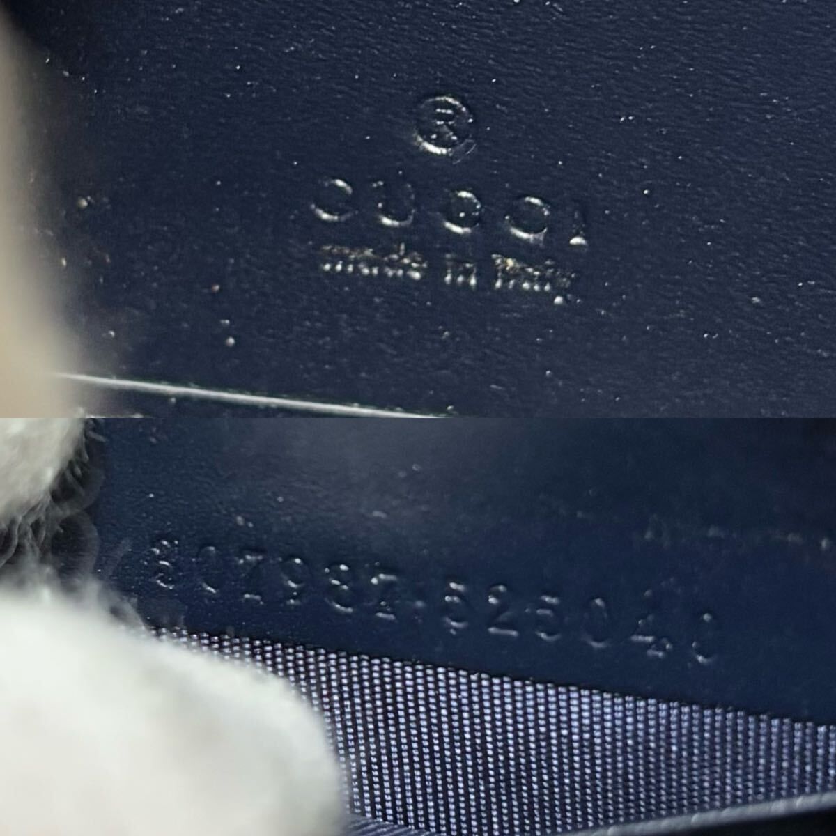 セール s31 GUCCI グッチ 長 財布 ジップ アラウンド ウォレット ラウンド ファスナー 小銭入れ コインケース 付き シマ レザー  GGエンボス ネイビー グッチ GUCCI 長財布(ラウンドファスナー) ロゴ ジップ