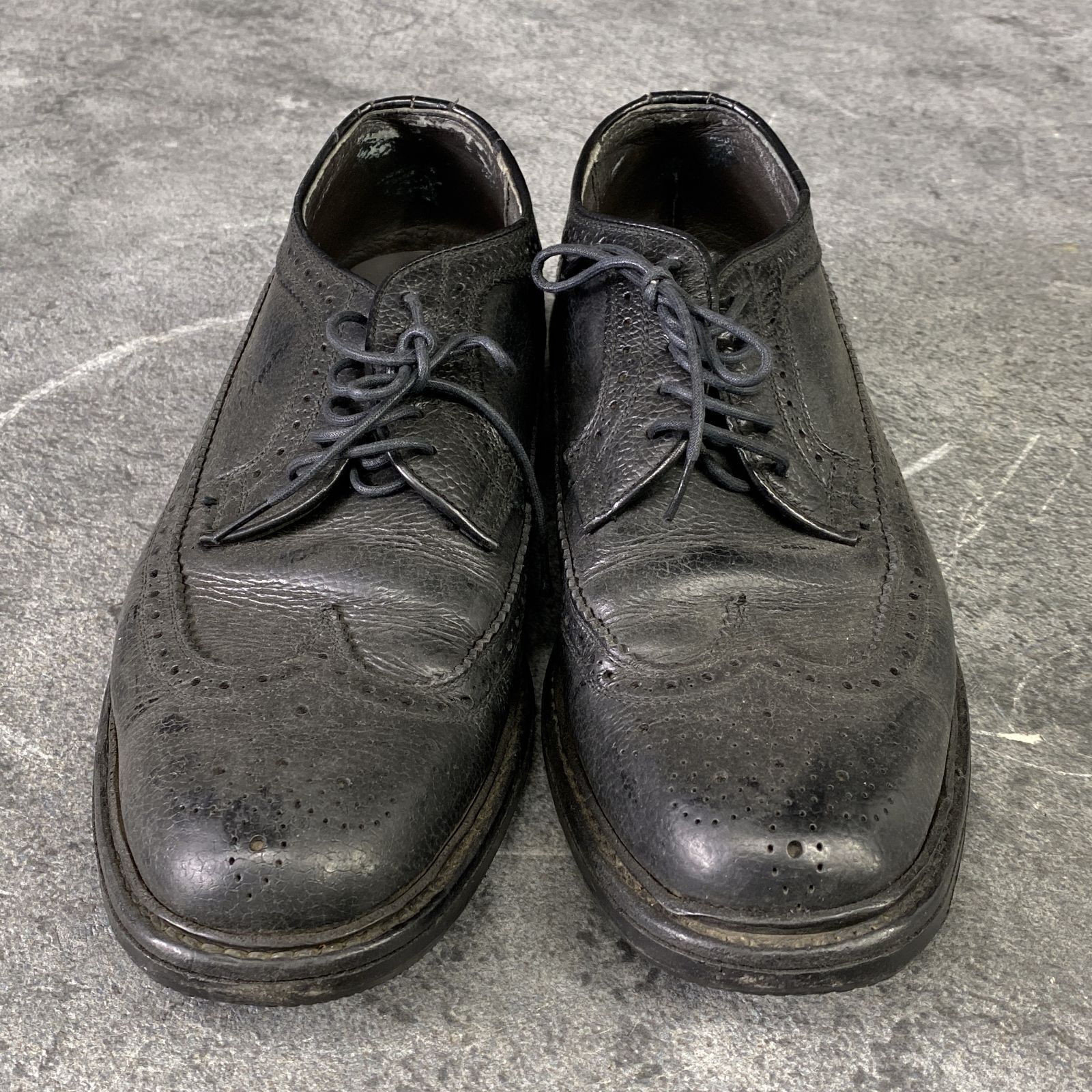 REGAL リーガル ビジネスシューズ 革靴 サイズ25 1 2 EE ブラック 黒 メンズ TIGER 20 25 l菊E