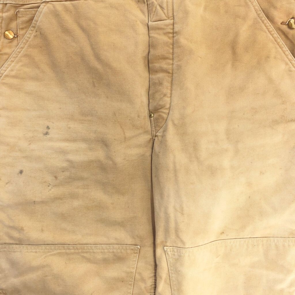メンズ Carhartt カーハート ダック ダブルニー ビブオーバーオール
