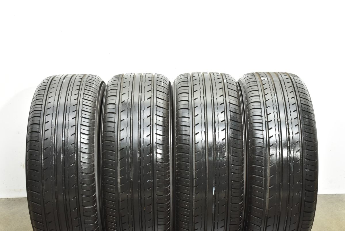ほぼ新車外し 製 ヨコハマ ブルーアース ES 32 225 50 R 17 4本セット GS RC スカイライン BMW 4シリーズ ベンツ Cクラス バリ溝