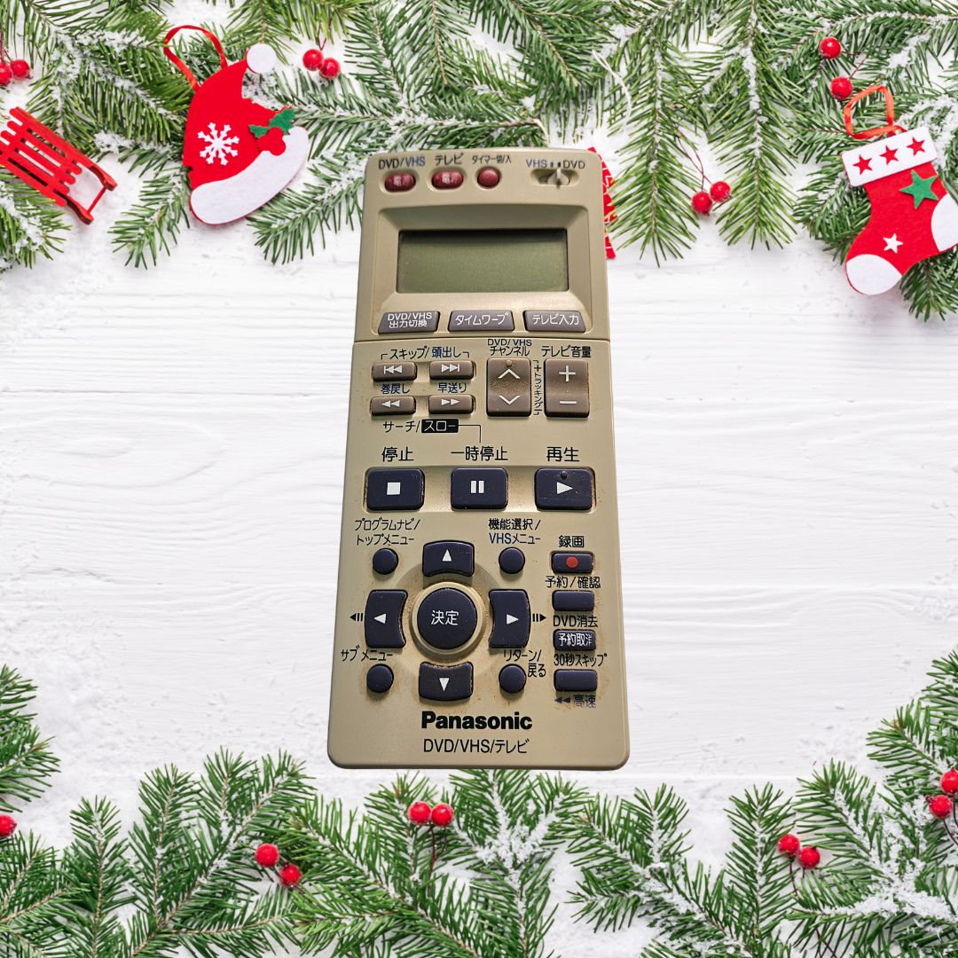 動作確認済】Panasonic DMR-E75V DVD/VHS一体型レコーダー VHS→DVD