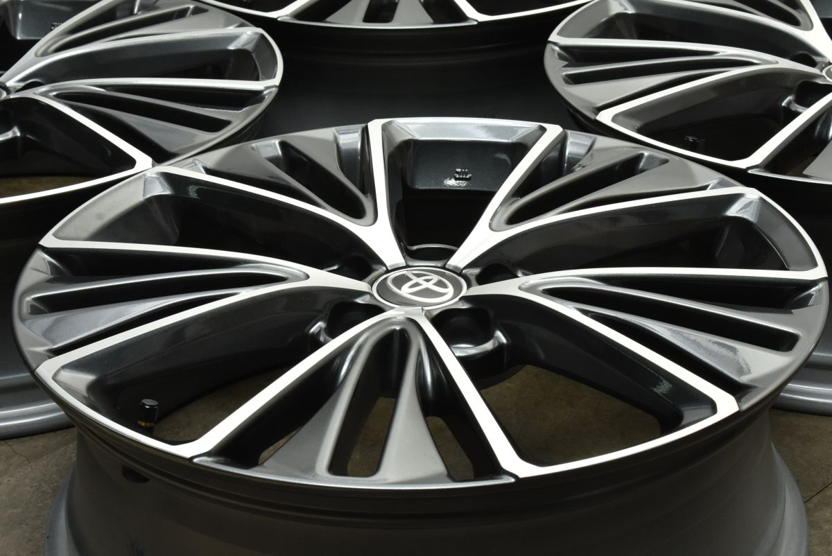 新車外し トヨタ 60 プリウス Zグレード 19 in 6 5 J 40 PCD 114 3 4本セット スタッドレス用 インチアップ用