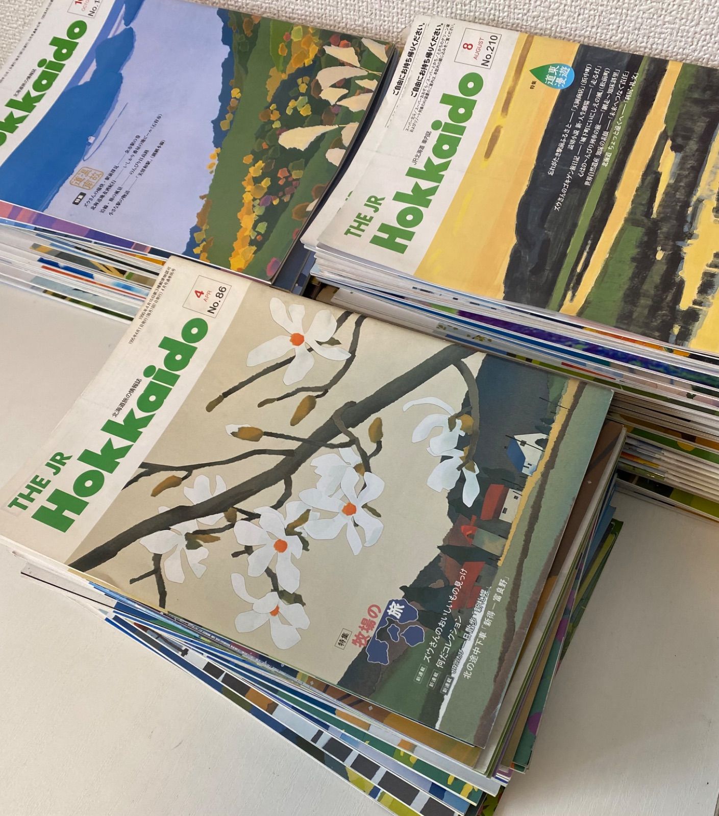 mB01【JR北海道の冊子】THE JR Hokkaido 北海道旅の情報誌 127冊