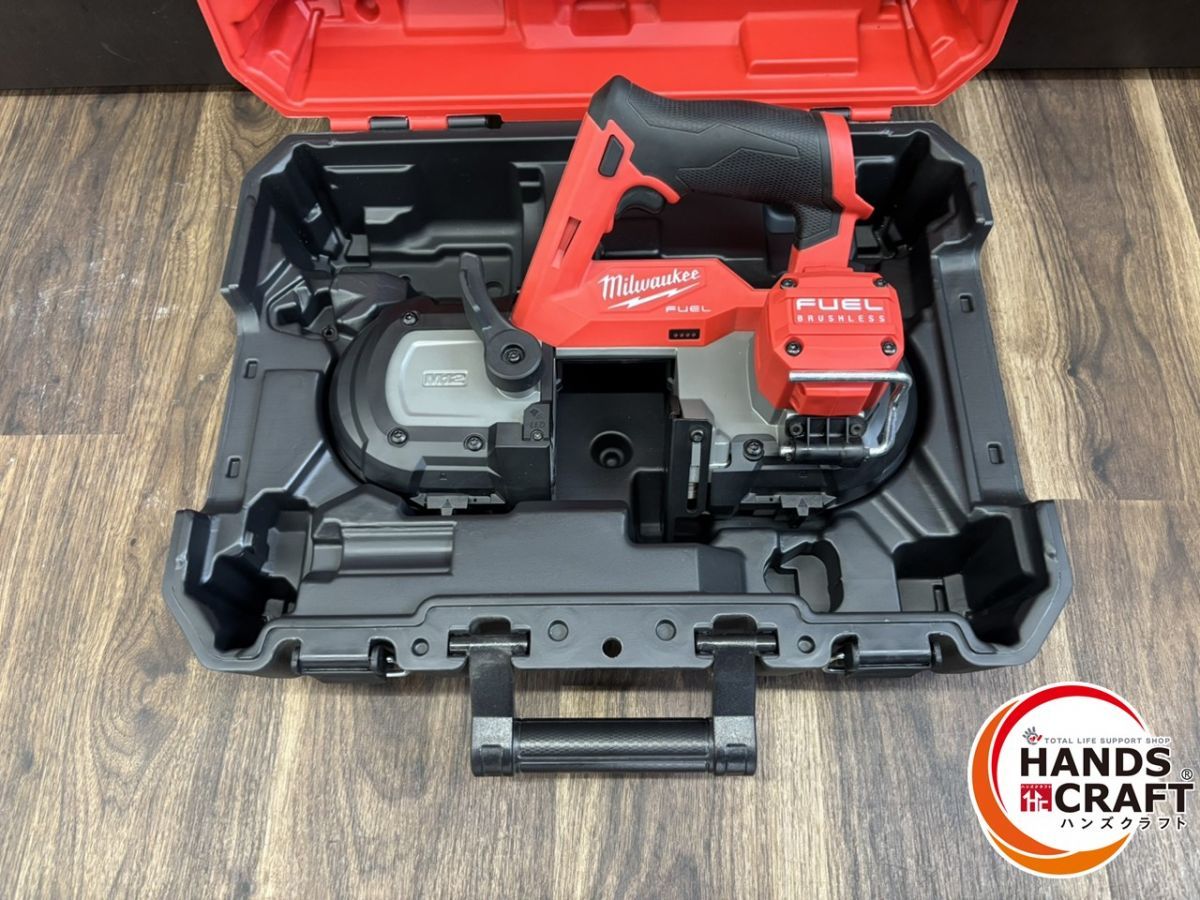 ♭ ミルウォーキーツール -0 C 0 64 mmコンパクトバンドソー 本体のみ 12 V