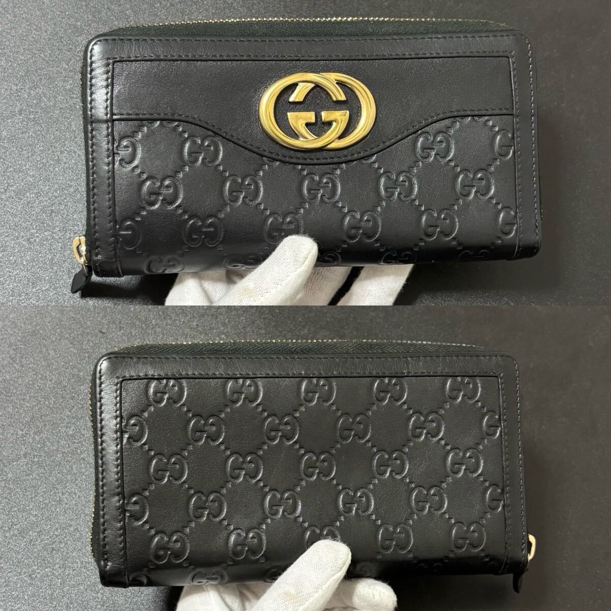 Gucci GUCCI グッチ 長 財布 ジップ アラウンド ウォレット ラウンド
